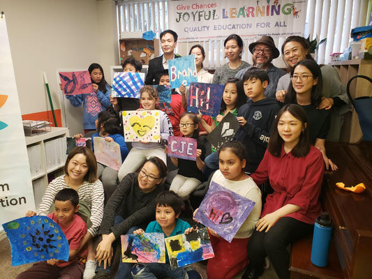 Visit the Art Exhibition at Give Chances!