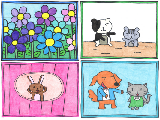 Introducing one of our DDartists (Artists with Developmental Disability):  Eunsong Ham