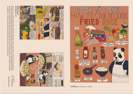 DDartist Greeting Card- Brendan Lee