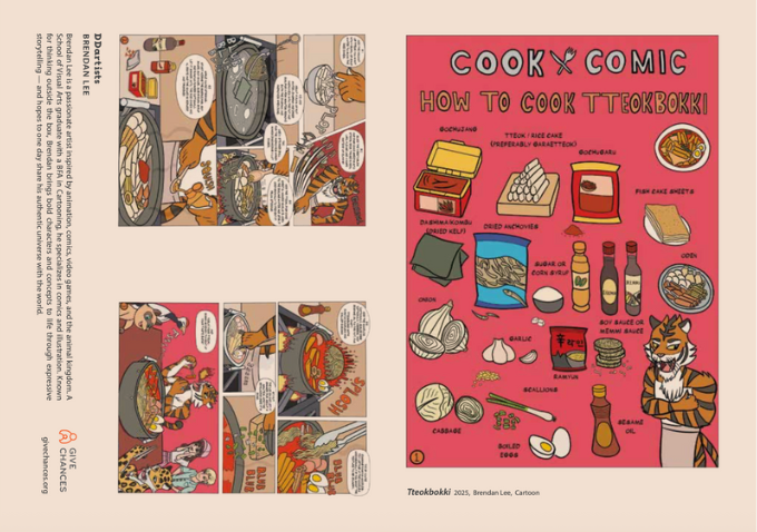 DDartist Greeting Card- Brendan Lee