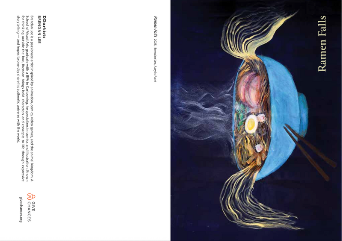 DDartist Greeting Card- Brendan Lee