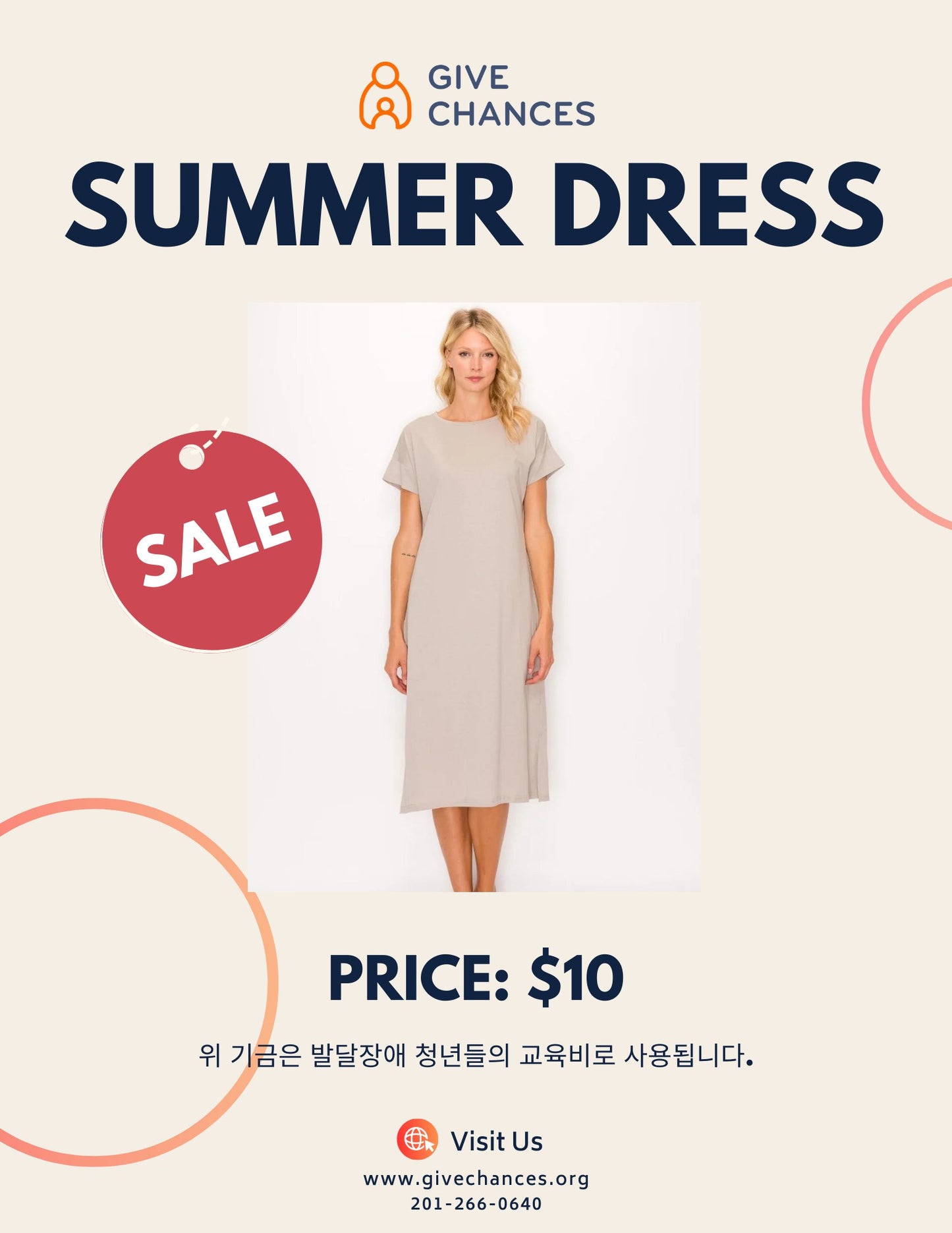 Women's Lightweight Summer Dress