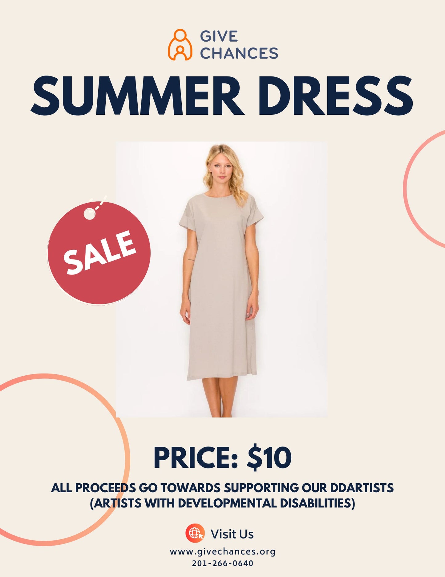 Women's Lightweight Summer Dress