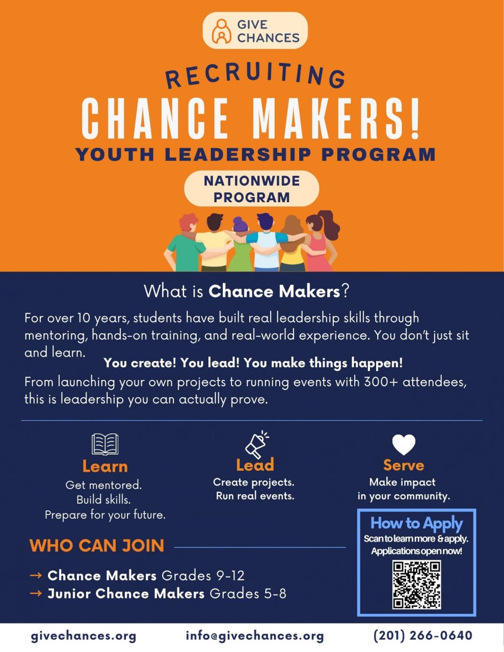 2026-2027 Chance Makers Membership Dues