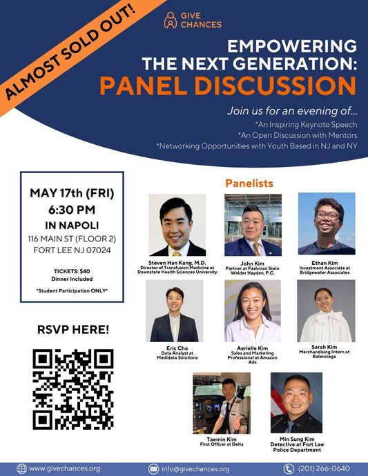 Empowering the Next Generation: A Chance Makers Panel Discussion - May 17, 2024