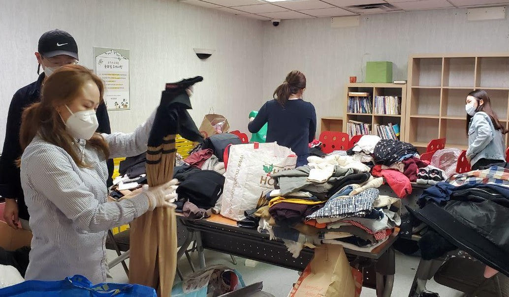 Clothing Drive that Warmed Our Hearts