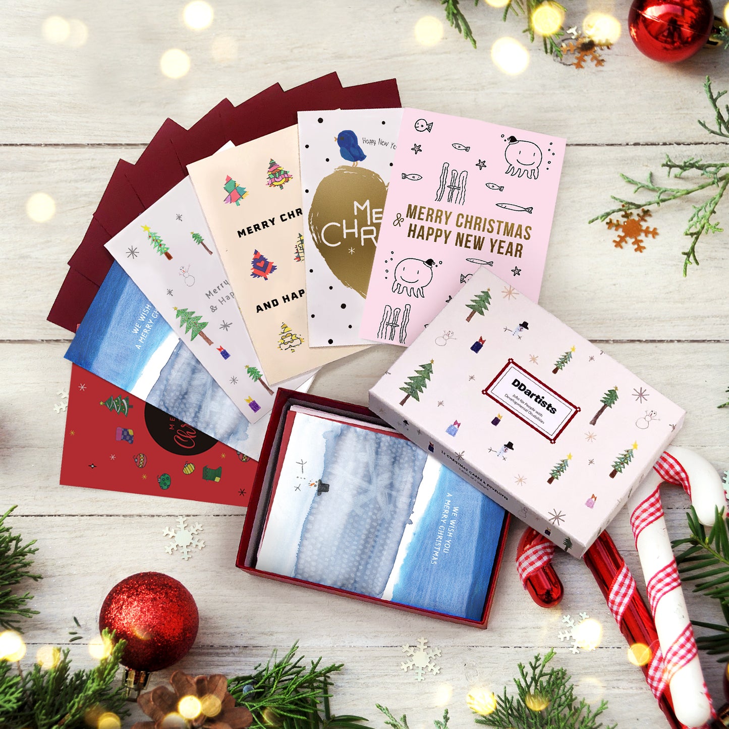 DDartists Christmas Greeting Cards