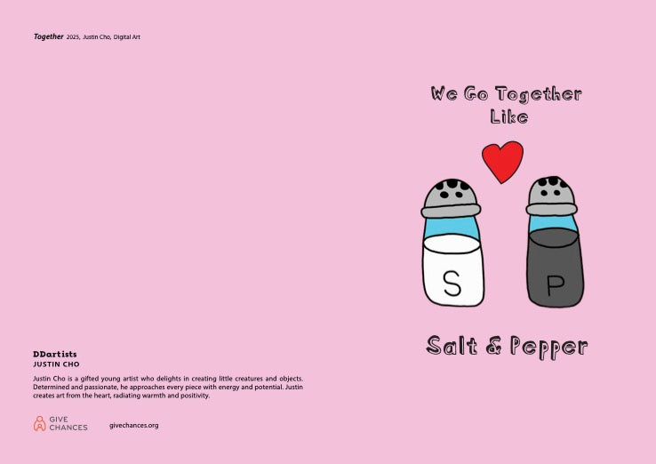 DDartist Greeting Cards- Justin Cho