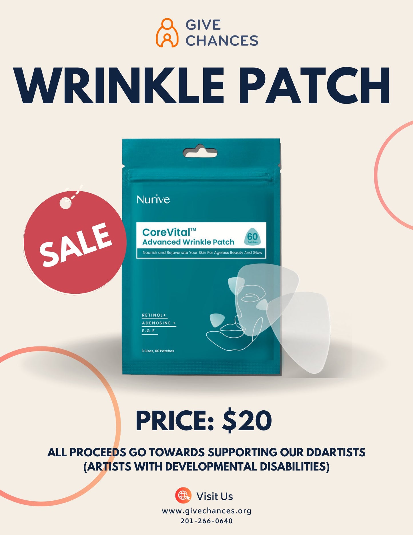 CoreVital™ Advanced Wrinkle Patch [NURIVE]