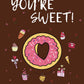 Valentine's Day Greetings Cards and Chocolate Bundle