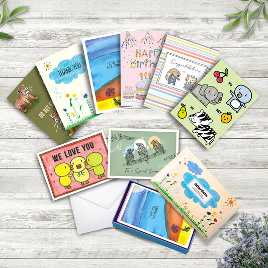 DDartists Assorted Greeting Cards